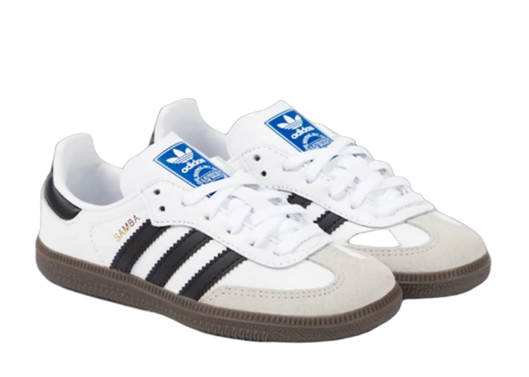 Adidas Samba Kids White – Size Run