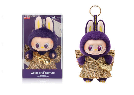Labubu Wings of Fortune Charm