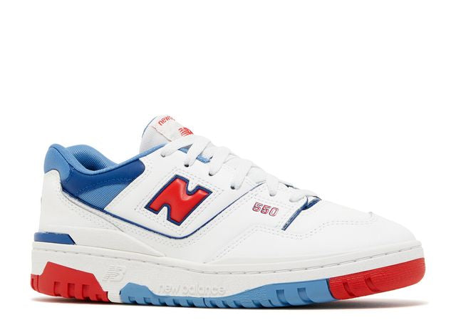 New Balance 550 Big Kid Red Atlantic Blue