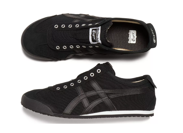 Onitsuka Tiger Slip on Black