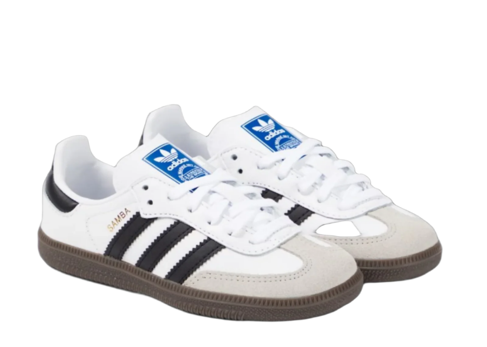 Adidas Samba Kids White – Size Run - Main Image
