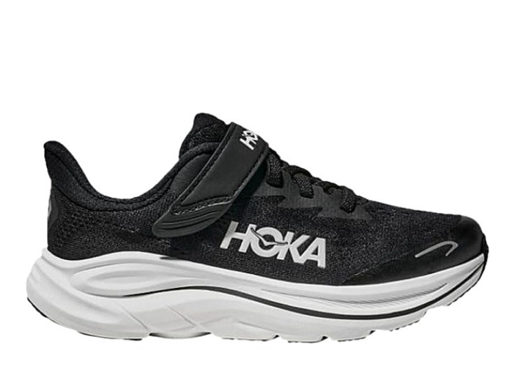 Hoka Kids Clifton 10 Black White