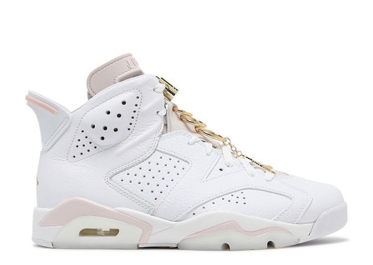 Jordan 6 Gold Hoops