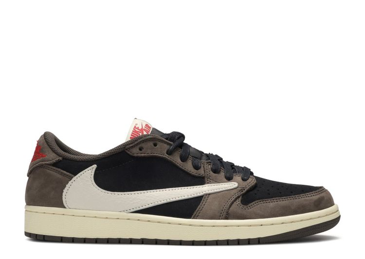 Jordan 1 Low X Travis Scott Mocha