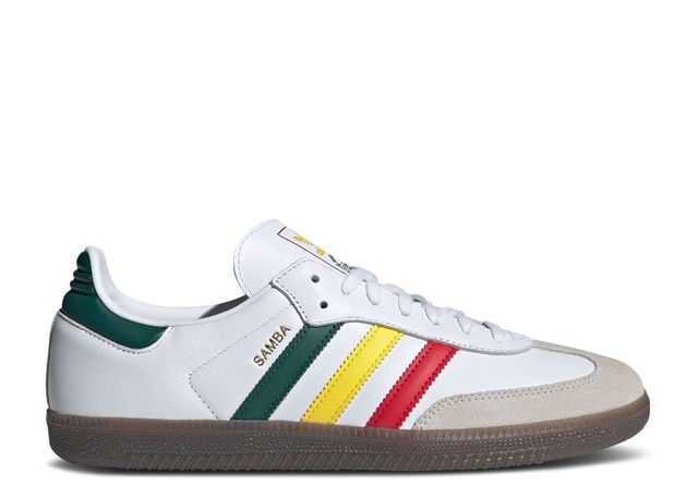 Adidas Samba Rasta White