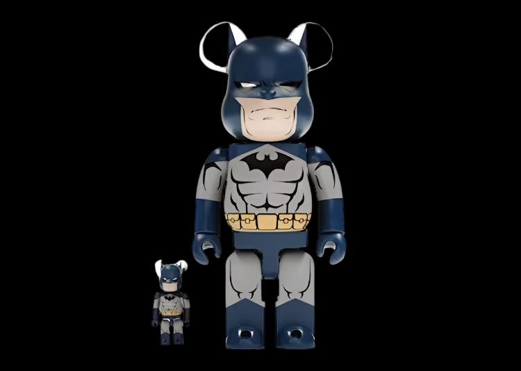 Bearbrick Batman Hush Ver. 100% & 400% Set