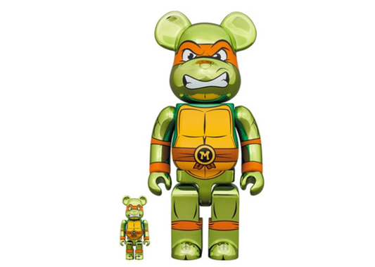 Bearbrick X Teenage Mutant Ninja Turtles Michel Anelo 100% & 400% Set