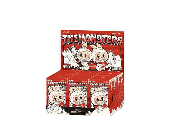 Labubu Coca Cola Vinyl Face (Single Piece)