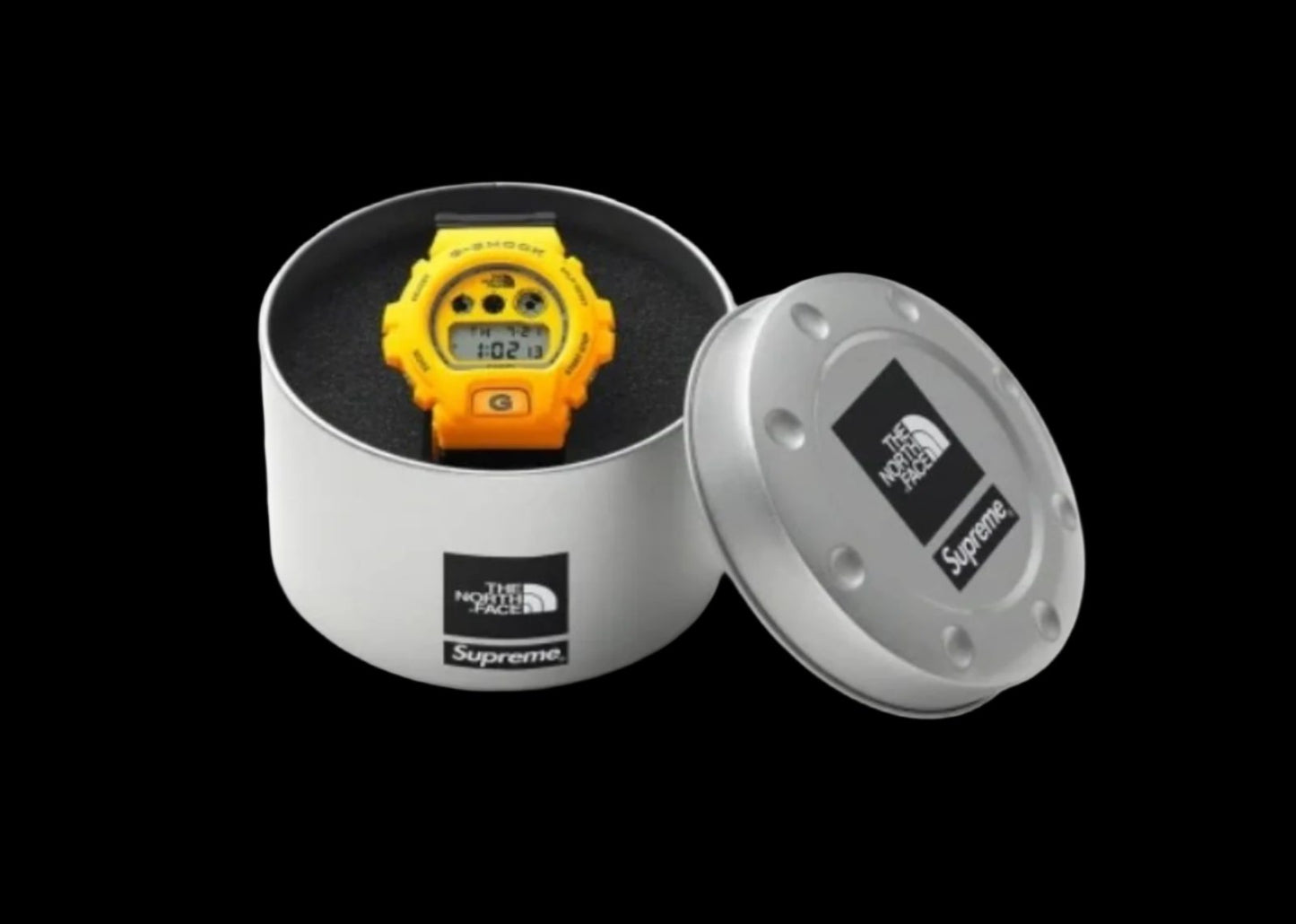 G-SHOCK WATCH X SUPREME X THE NORTH FACE  YELLOW