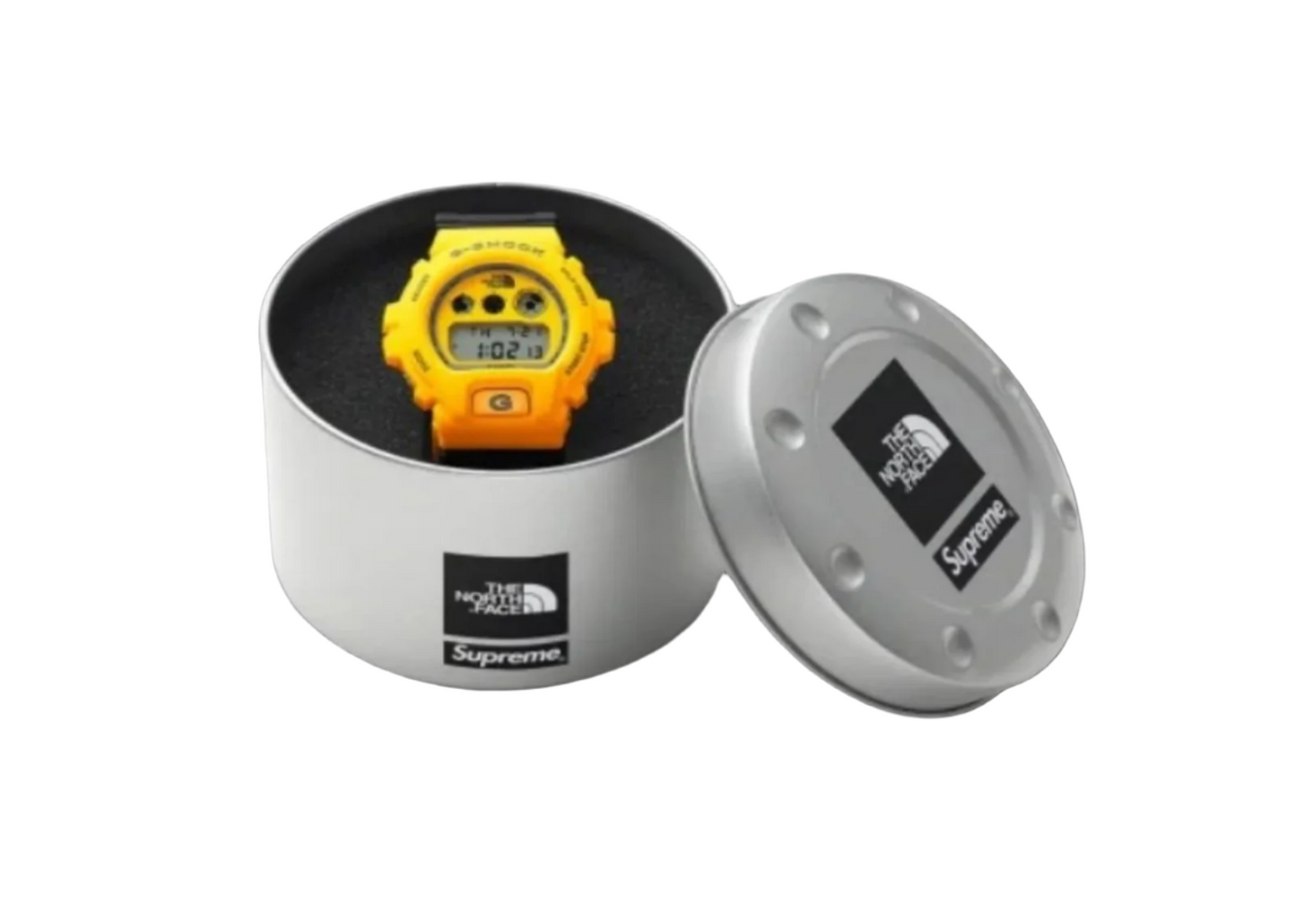 G-SHOCK WATCH X SUPREME X THE NORTH FACE YELLOW