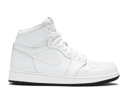 Jordan 1 High White Perforated