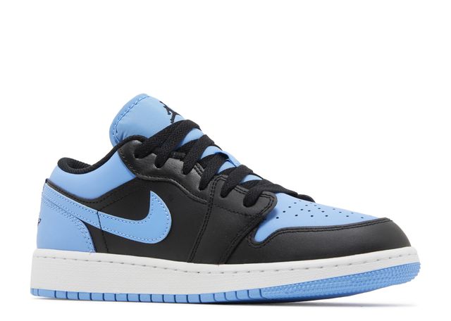 Jordan 1 Low Black University Blue