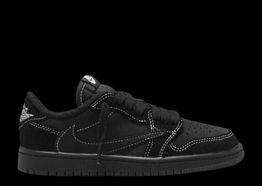 Jordan 1 Low X Travis Scott Black Phantom