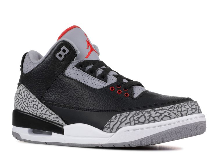 Jordan 3 Black Cement