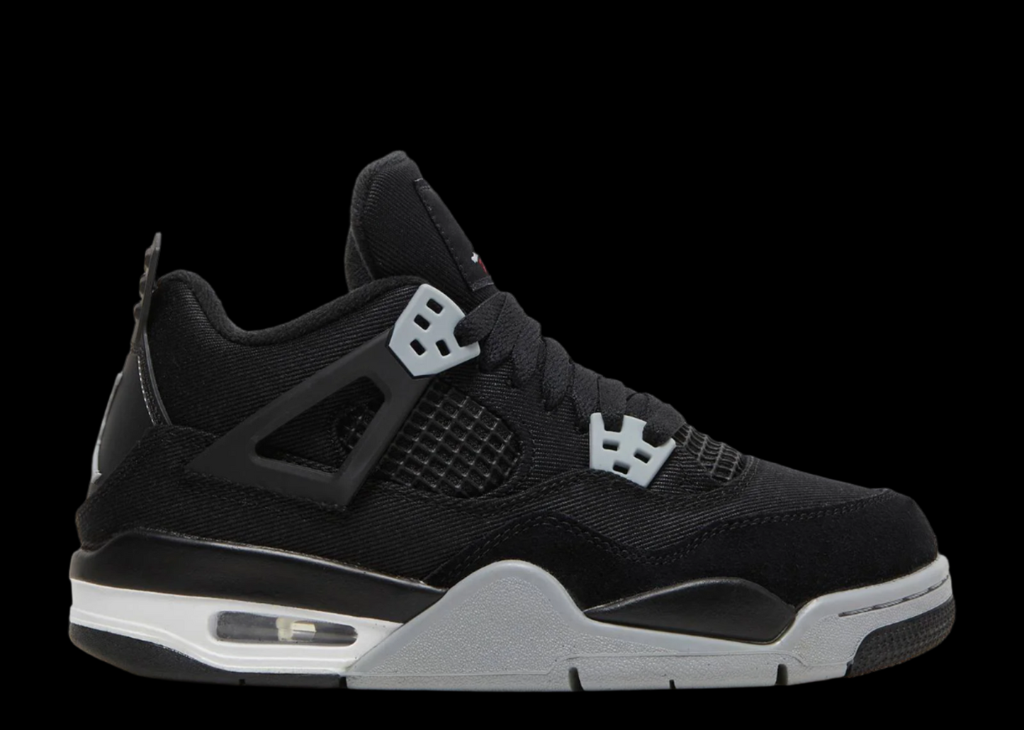 Jordan 4 Black Canvas