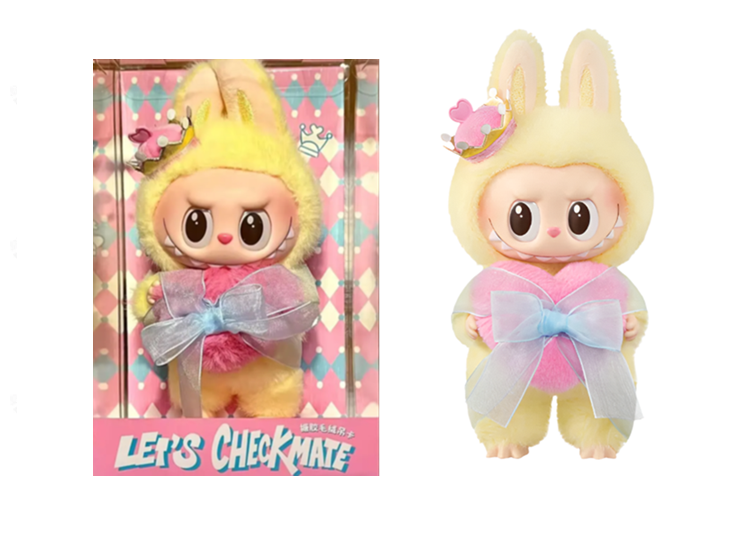 Labubu Lets Checkmate Pendant