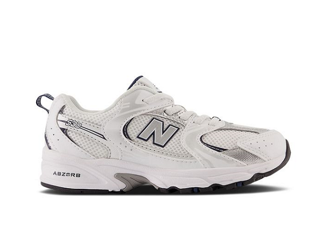 New Balance 530 Kids White Navy