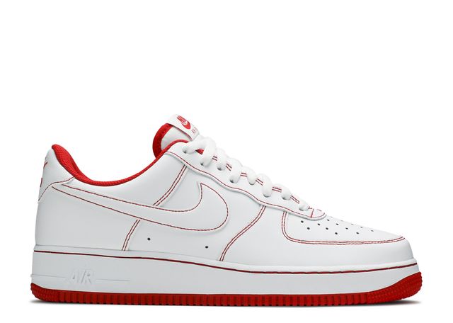 Nike Air Force 1 Low White University Red