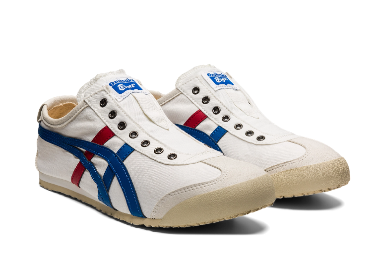 Onitsuka Tiger Slip-on White Blue Red