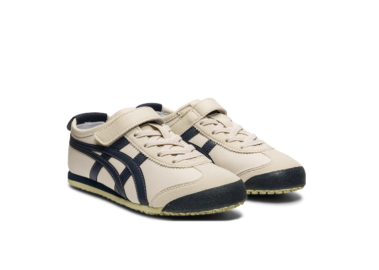 Onitsuka Tiger Kids Beige Navy (PS)