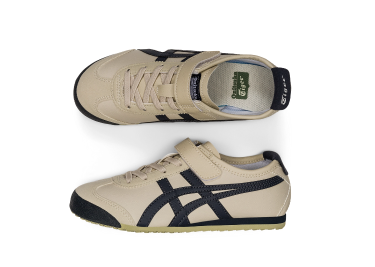 Onitsuka Tiger Kids Beige Navy (PS)