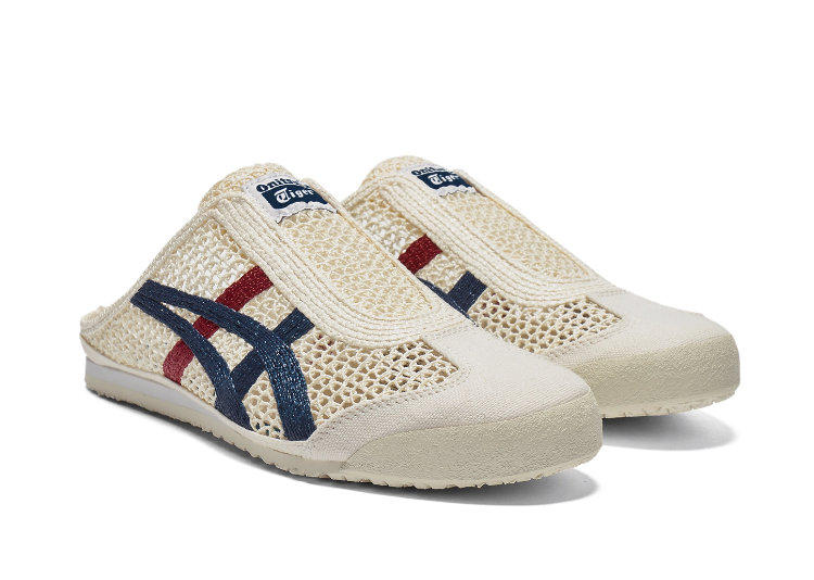 Onitsuka Tiger Sabot White Blue Red