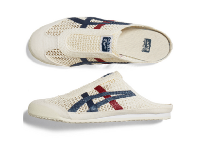 Onitsuka Tiger Sabot White Blue Red