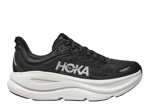 Hoka Bondi 9 Black White