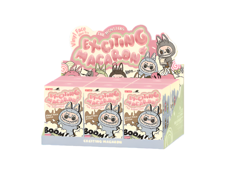 Labubu Exciting Macaron Charm (Single Piece)